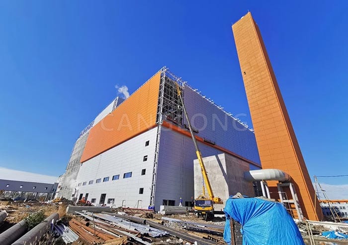 polyurethane panel power plant