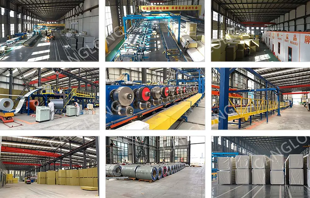 sandwich panel production workshop