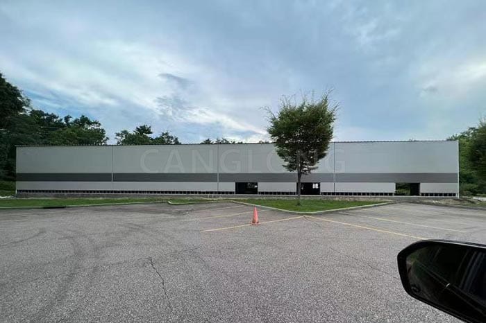 PUF panel prefabrication warehouse