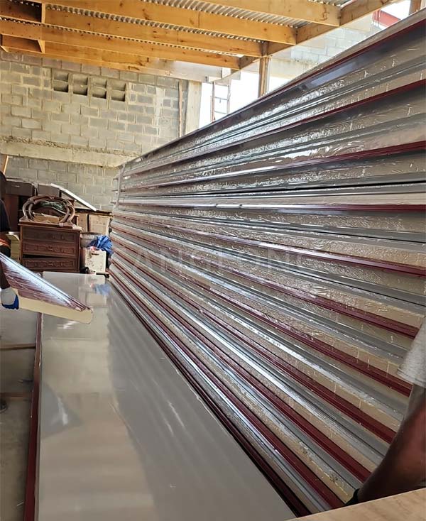 PU roof panels