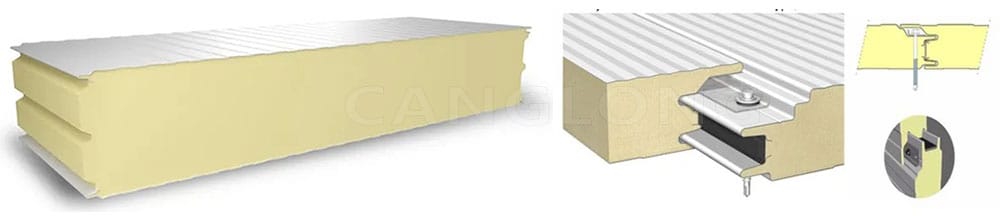 200mm Thickness Polyurethane Wall Panel