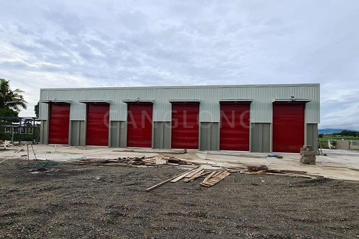 prefabricated metal warehouse