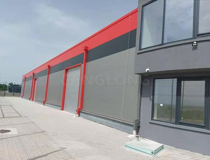 steel warehouse building