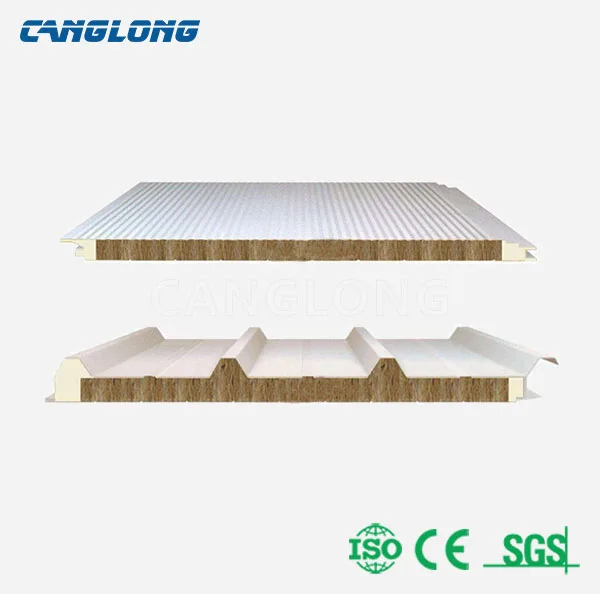 Polyurethane Edge Sealing Rock Wool Panel Polyurethane Edge Sealing Rock Wool Panel