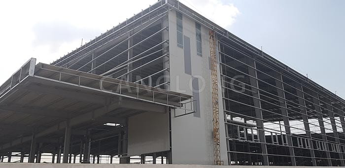 large span industrial plant