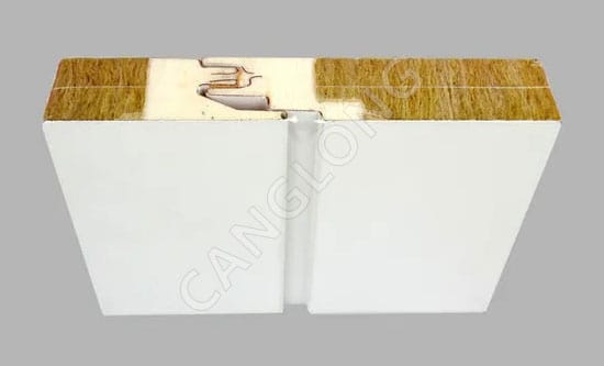 PU Edge-Sealed Rock Wool Panel
