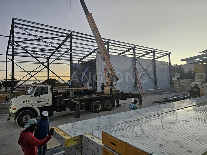 steel structure cold storage
