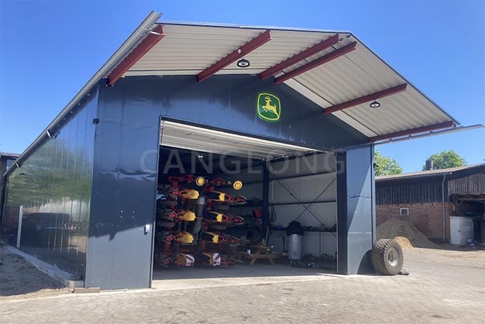 metal garage building