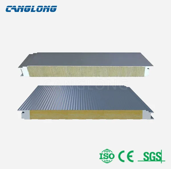 Fire Rated Mineral Wool Panel With PU/PIR Sealing Side Fire Rated Mineral Wool Panel With PU/PIR Sealing Side