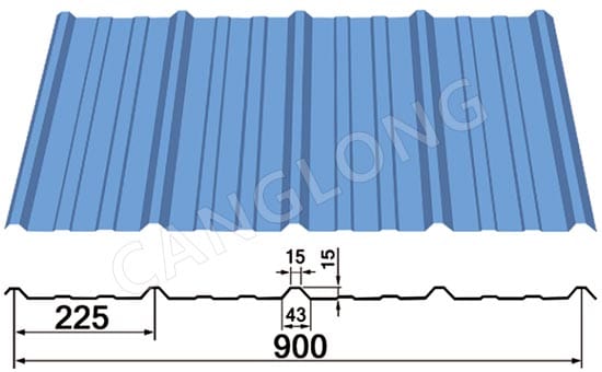 W900 Type Wall Sheet