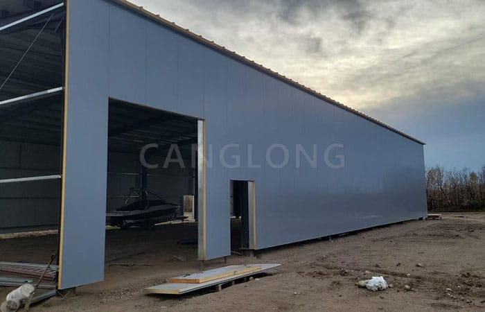 steel warehouse building