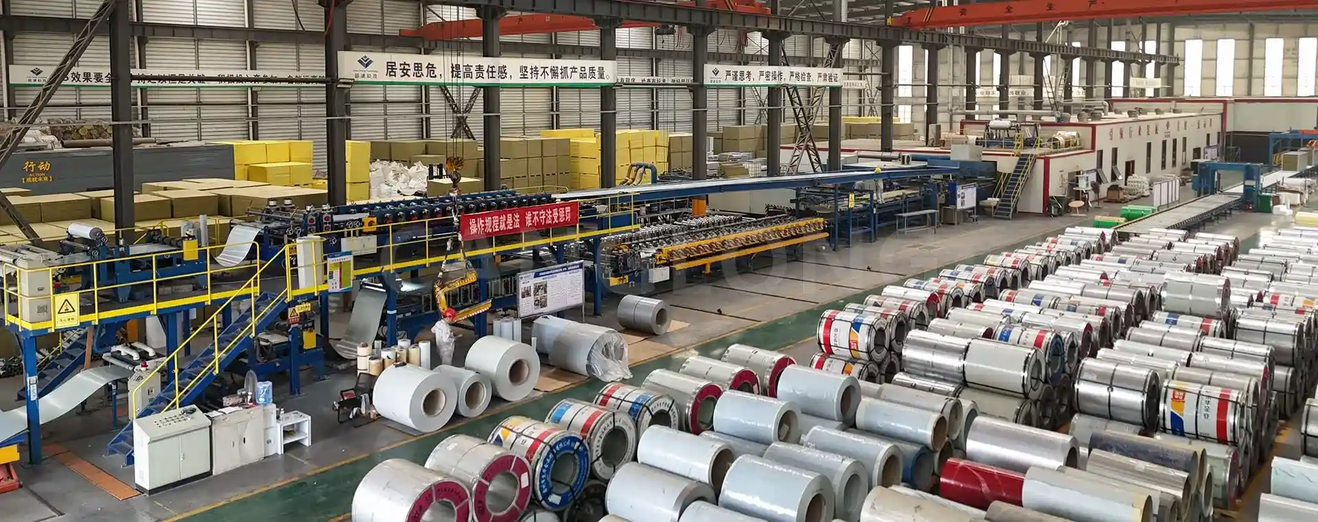 Thermal Insulation Sandwich Panel Production Workshop