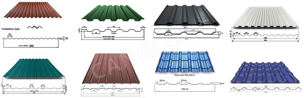 Colour Coated Roofing Sheet