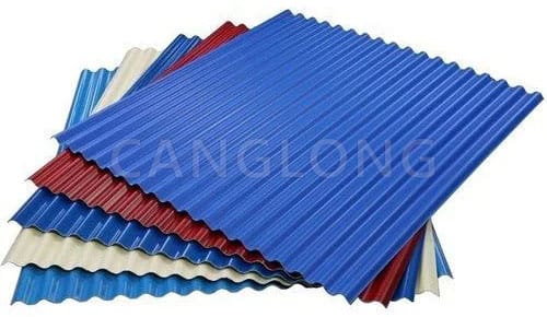 Colored Corrugated Steel Sheet