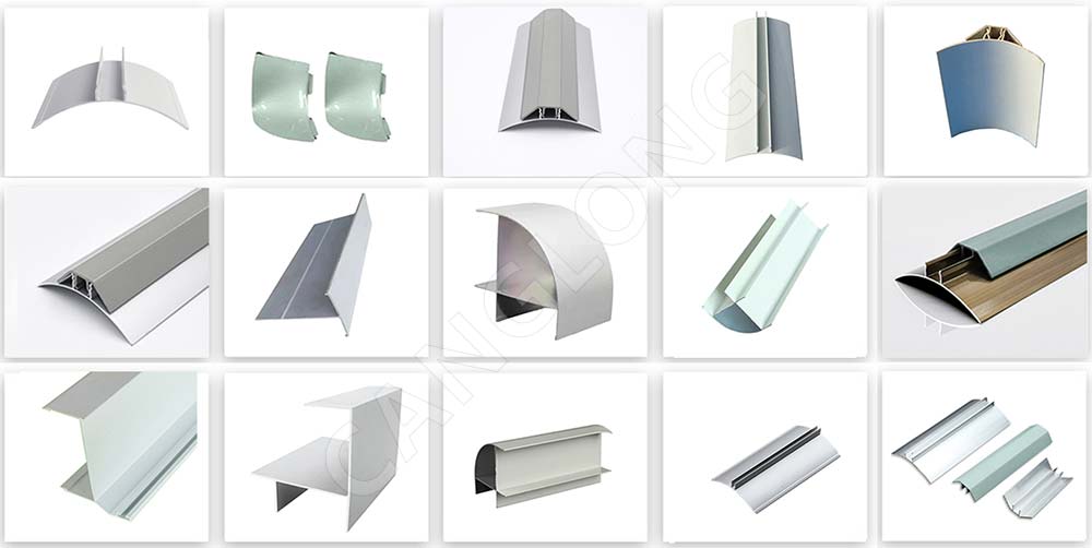 Partial Clean Room Aluminium Profile Types Display