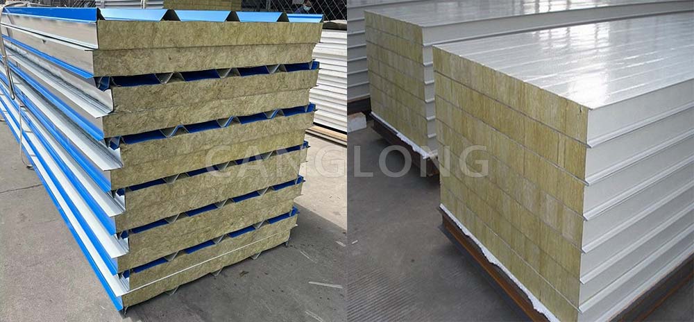 Insulated Rockwool Sandwich Panels