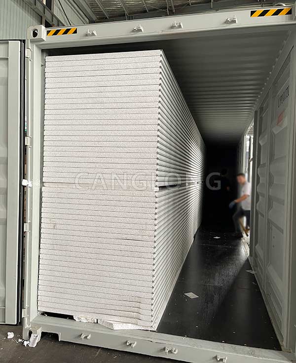 50mm thick EPS wall panels