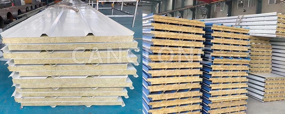 Fire Rated Mineral Wool Roof Panel