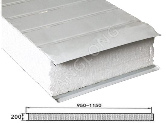200mm Thick Polystyrene Wall Insulation Panel