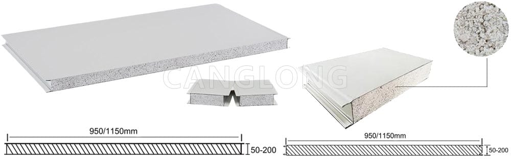 Fire Prevention Silica Sandwich Panel