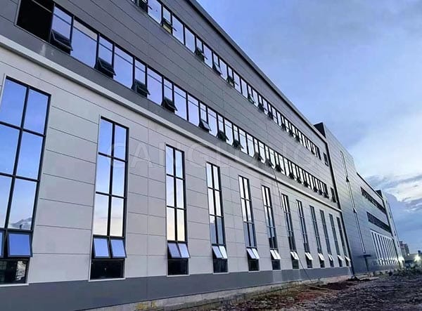sandwich panel factory building