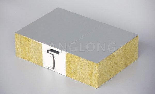 rock wool sandwich polyurethane edge banding board