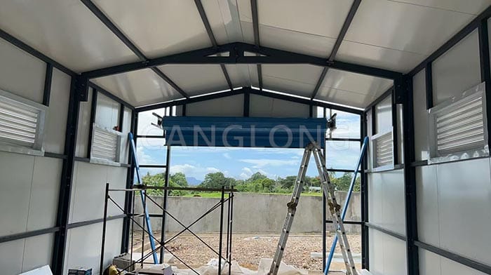 steel structure garage