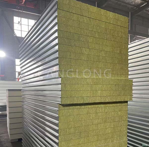 mineral wool insulated facade panels