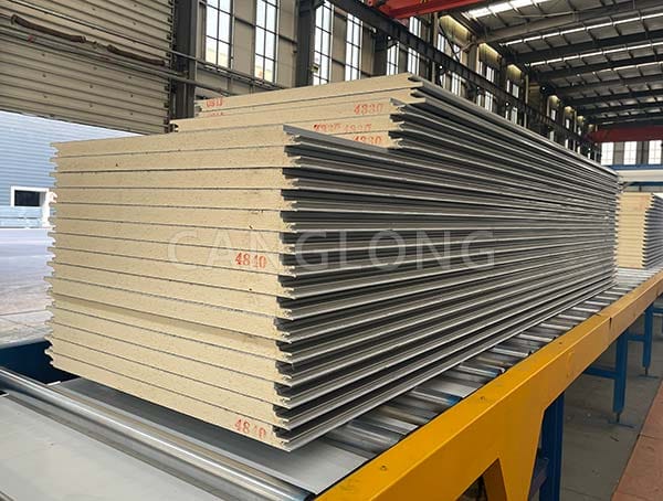 50mm PU cold storage panels