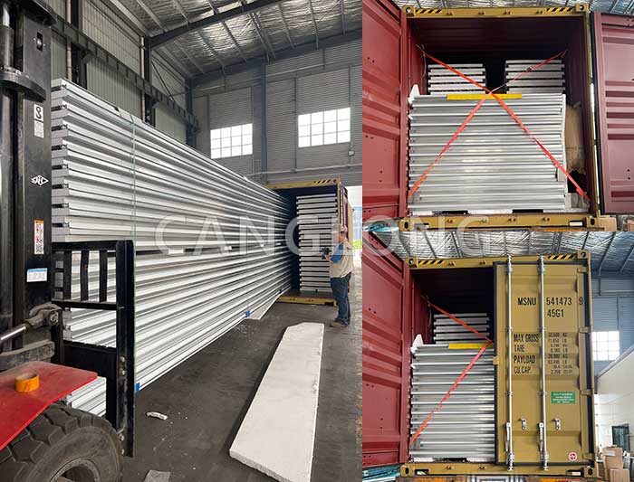 EPS roof sandwich panels