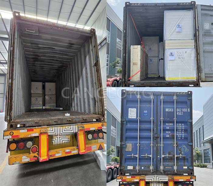 100mm PUF wall panels shipped