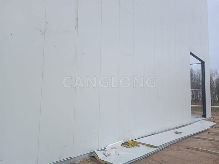 rockwool sandwich panel installation