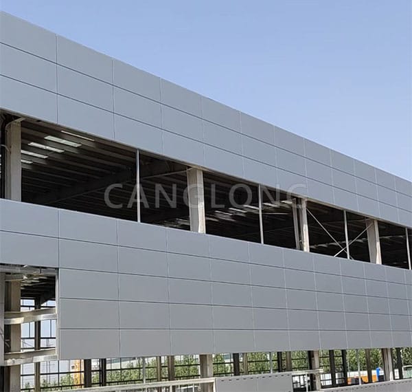 PU edge insulation wall panels install