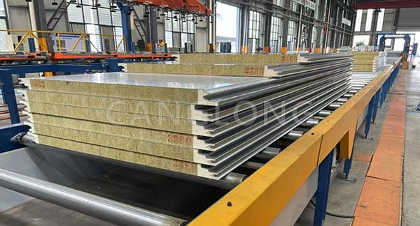 polyurethane edge-sealed rock wool panels