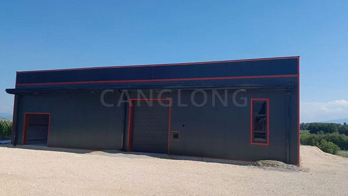 prefabricated warehouse 