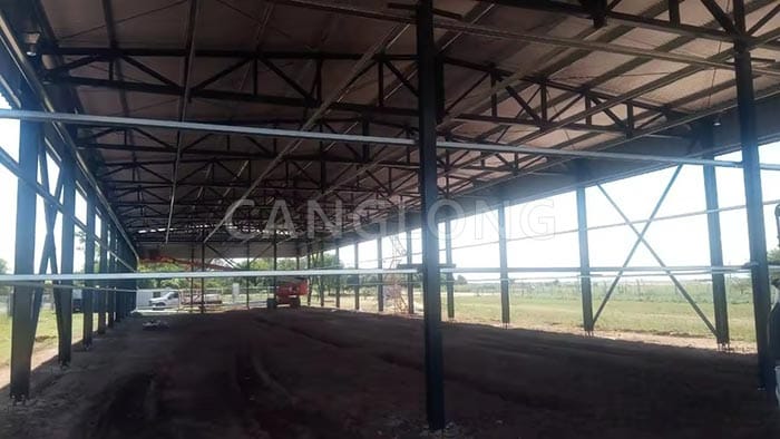 Suriname cold storage warehouse construction