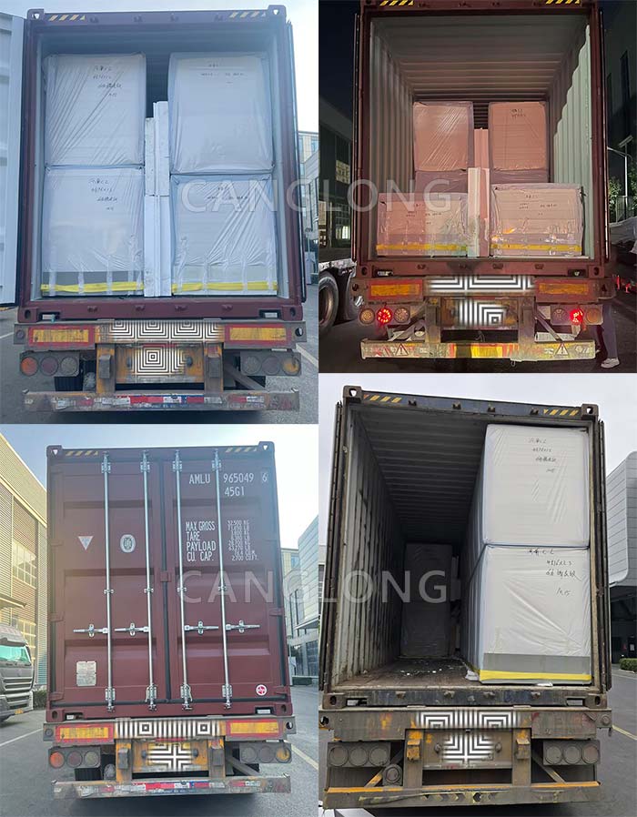 PIR cold storage panels shipment