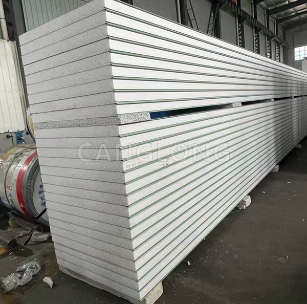 How can insulated sandwich panels replace brick-and-concrete walls?