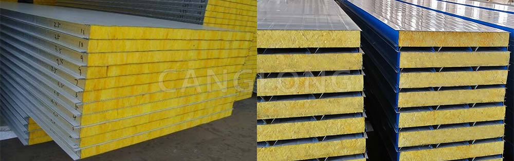 glass wool sandwich panel