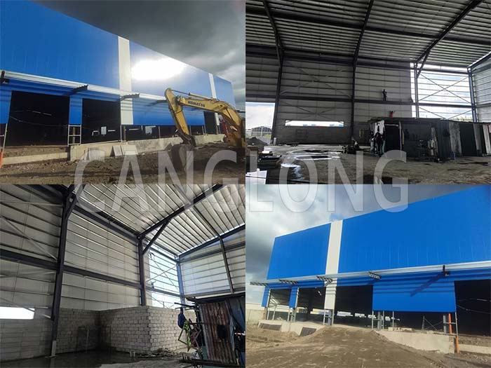 Philippine factory building