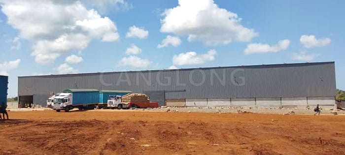 Tanzanian cashew factory