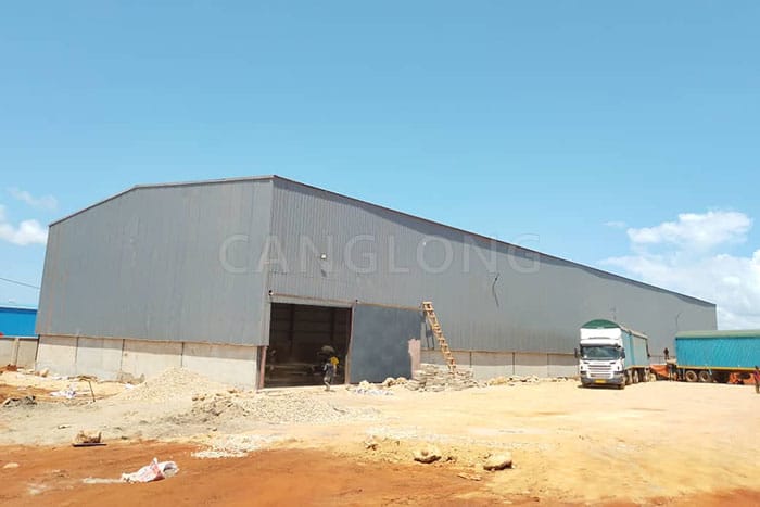 Tanzania cashew processing plant