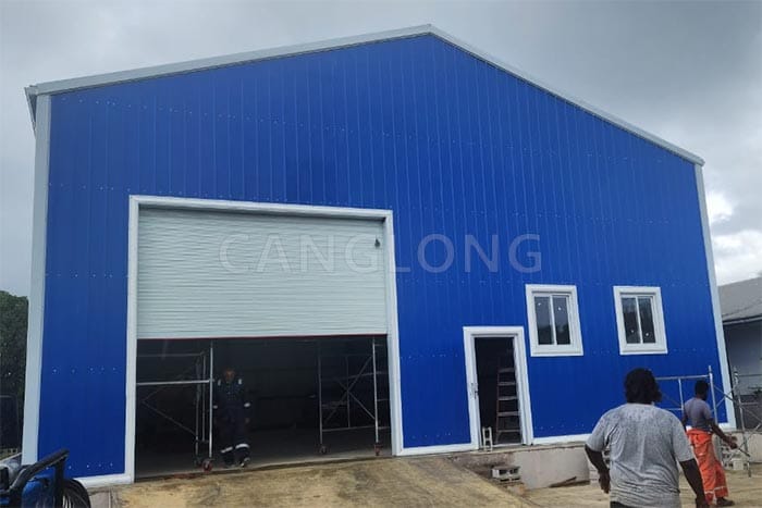 Trinidad and Tobago metal godown