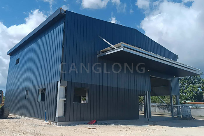 Guadeloupe mezzanine warehouse