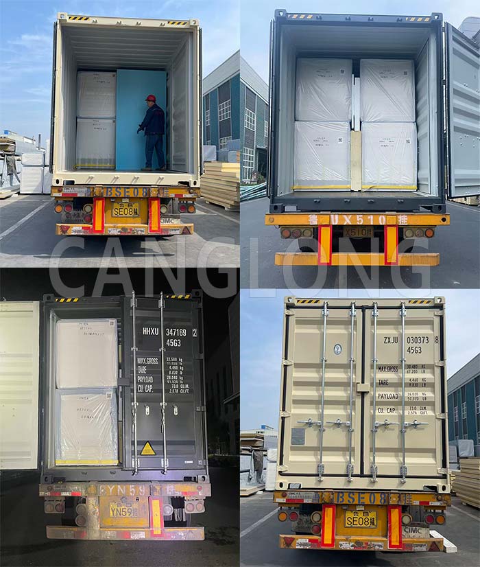PIR Cold Storage Panels Shipment