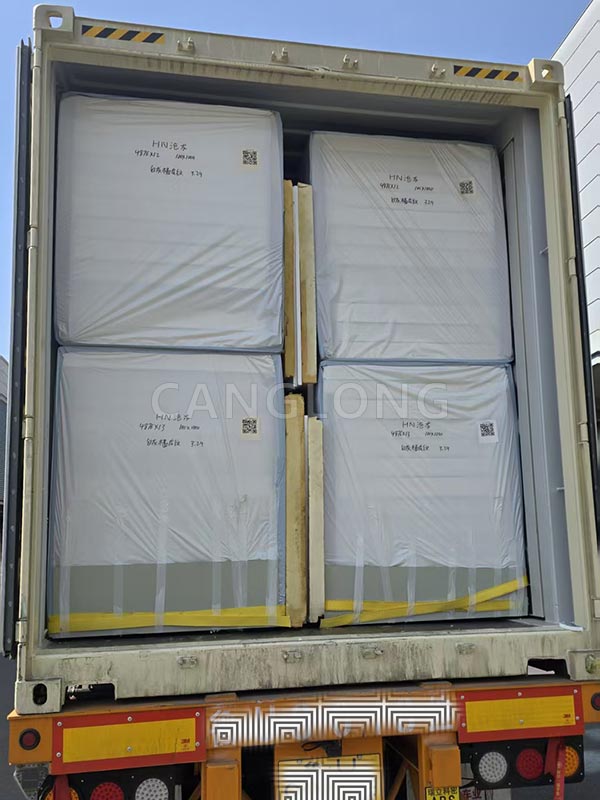 PIR Cold Storage Panels Shipment