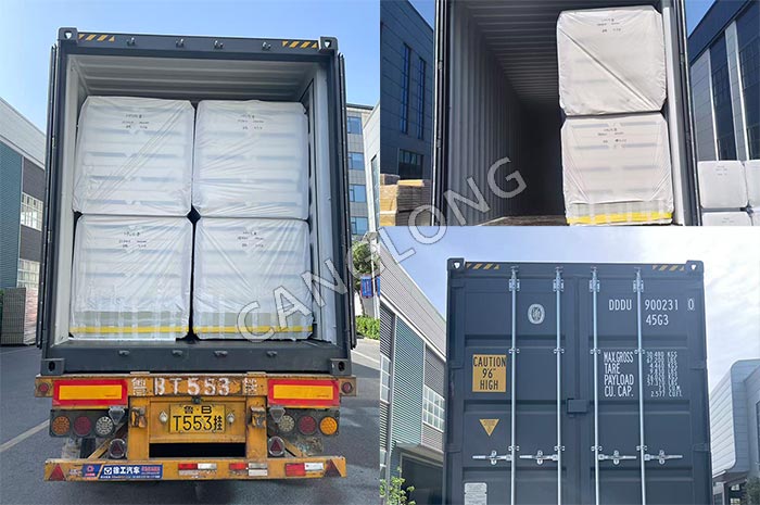 PU roof sandwich panel shipped