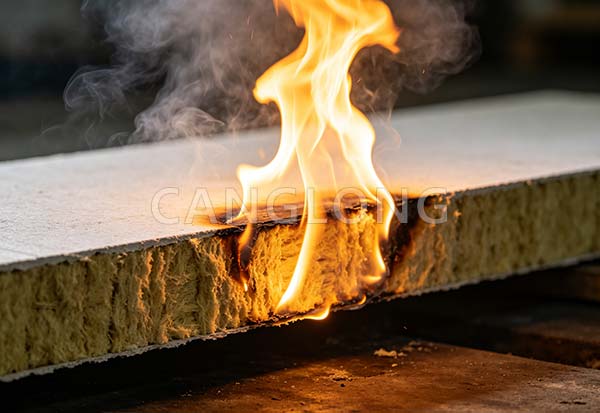 rock wool board fire test