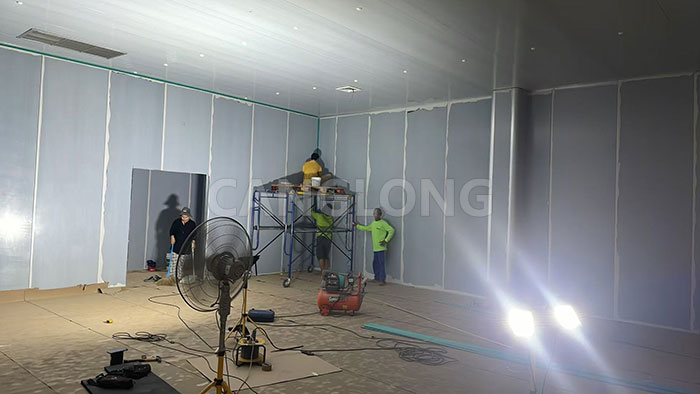 Thailand cannabis house installation