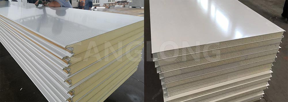 Wall Insulating PU Sandwich Panel